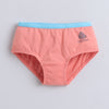 Pink & Lilac Girls Compact Cotton Hipster Pack of 3