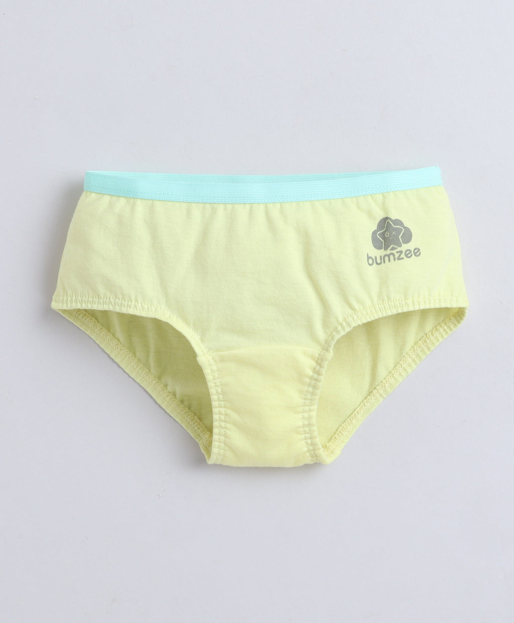 Bumzee Green & Yellow Hipster, Pack of 3, Compact Cotton