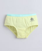 Bumzee Green & Yellow Hipster, Pack of 3, Compact Cotton