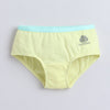 Green & Yellow Girls Compact Cotton Hipster Pack of 3