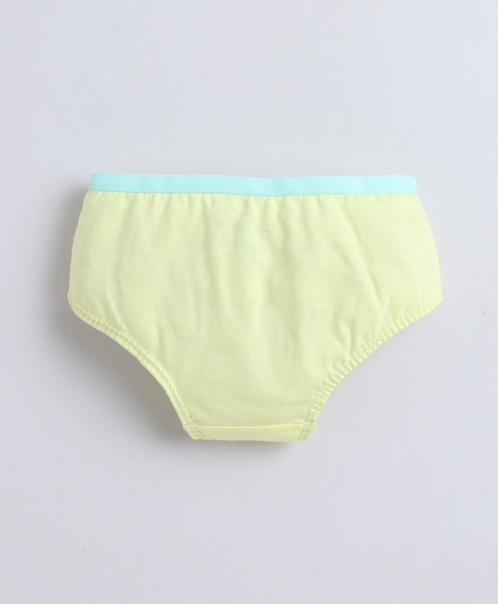 Green & Yellow Girls Compact Cotton Hipster Pack of 3