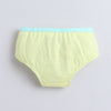 Green & Yellow Girls Compact Cotton Hipster Pack of 3