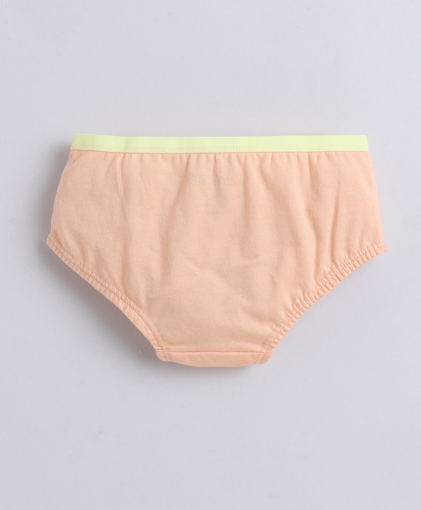 Green & Yellow Girls Compact Cotton Hipster Pack of 3
