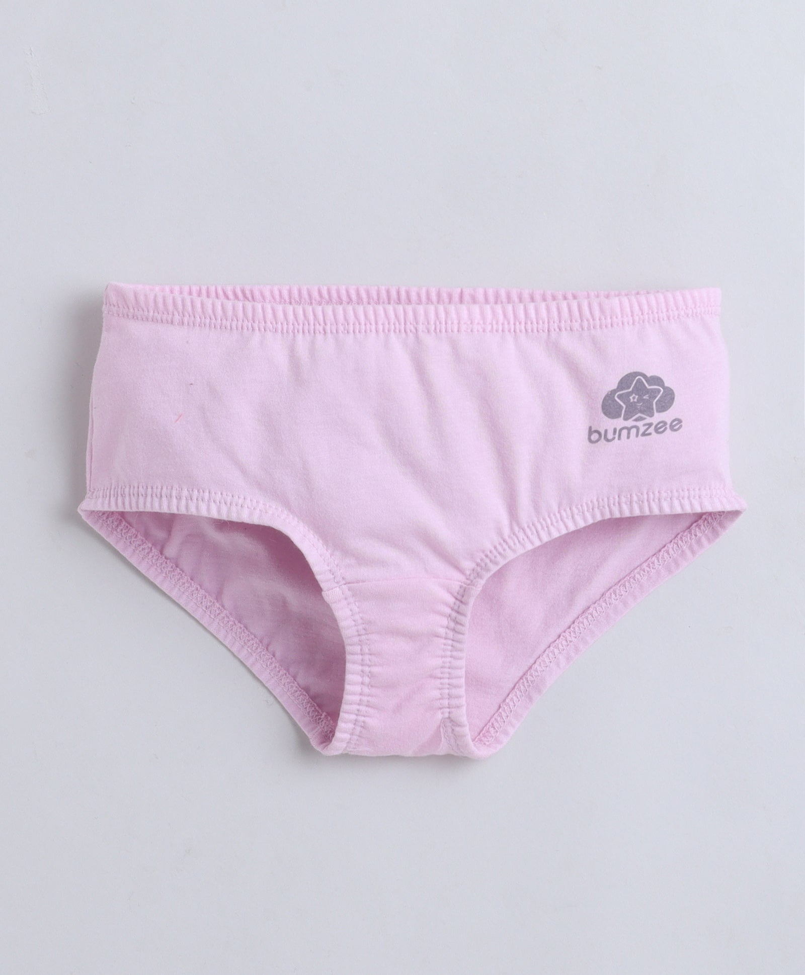 Navy & Lilac Girls Compact Cotton Hipster Pack of 3