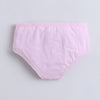 Navy & Lilac Girls Compact Cotton Hipster Pack of 3