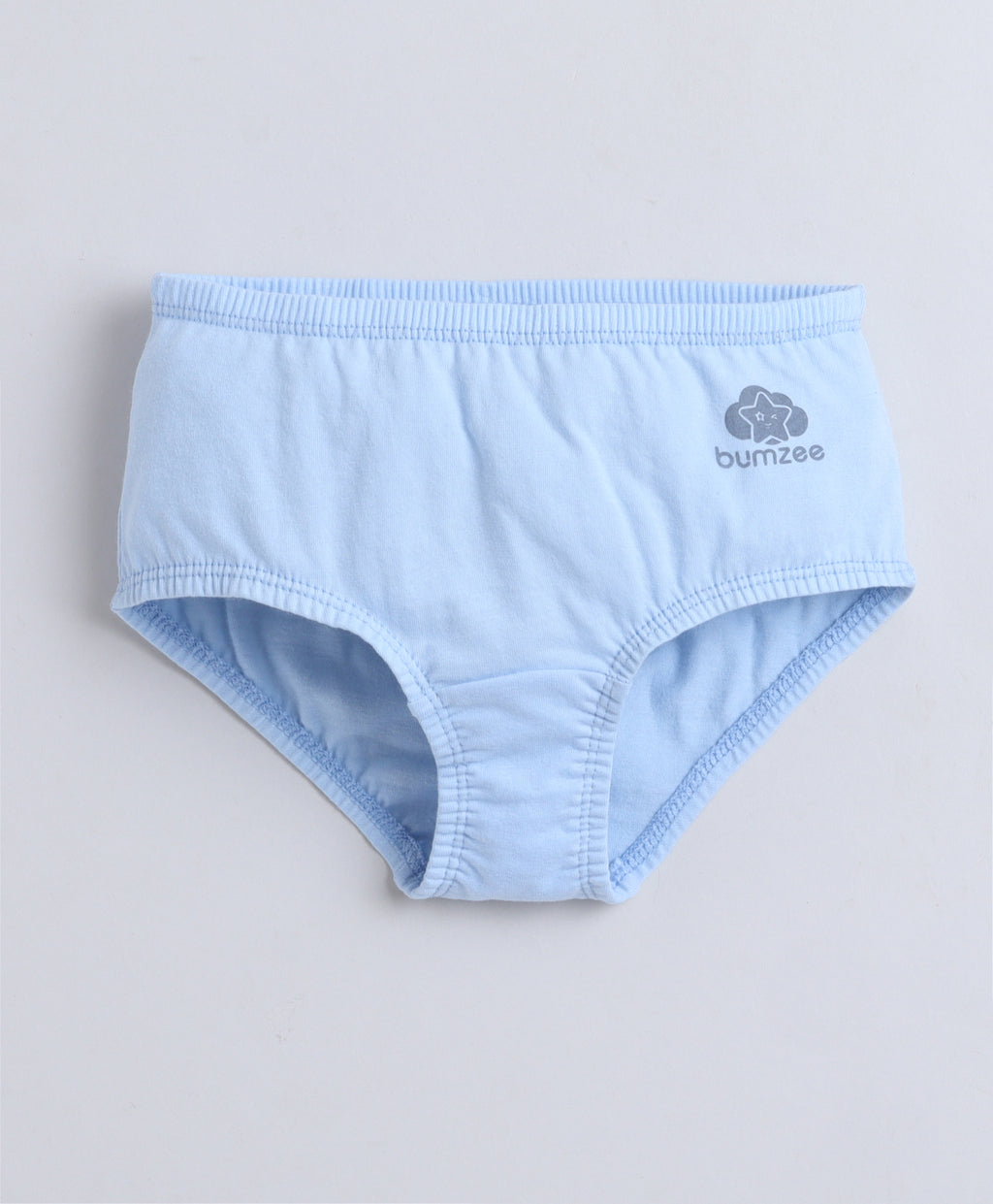 Bumzee Yellow & Sky Blue Hipster, Pack of 3, Compact Cotton