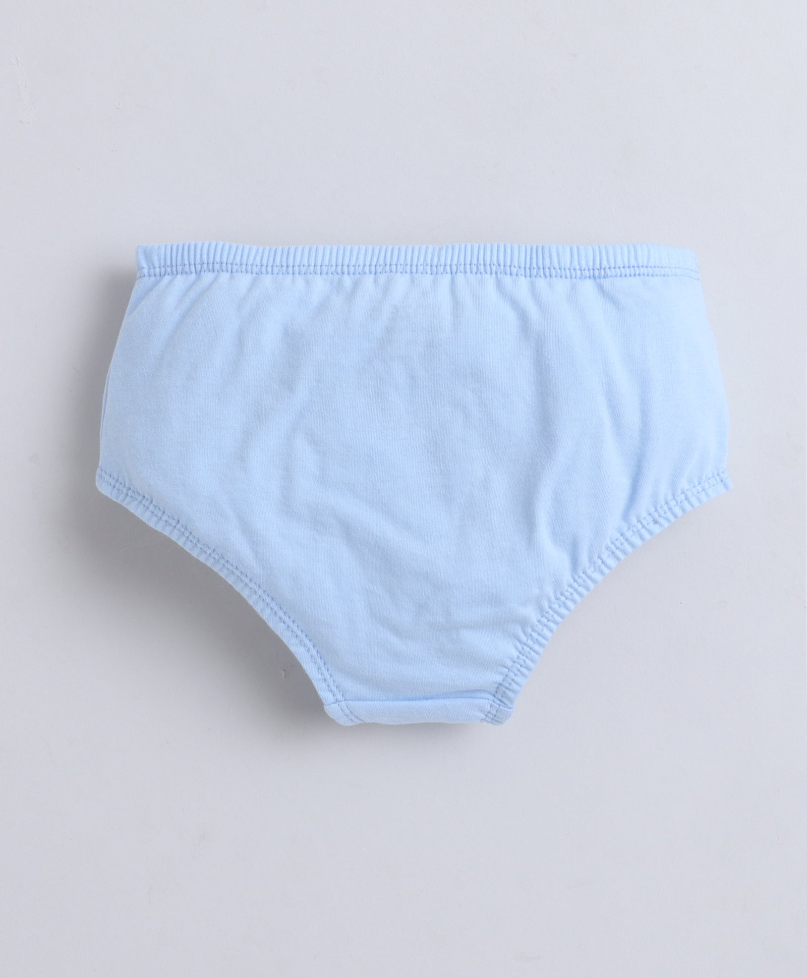 Yellow & Sky Blue Girls Compact Cotton Hipster Pack of 3
