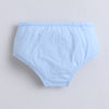 Yellow & Sky Blue Girls Compact Cotton Hipster Pack of 3