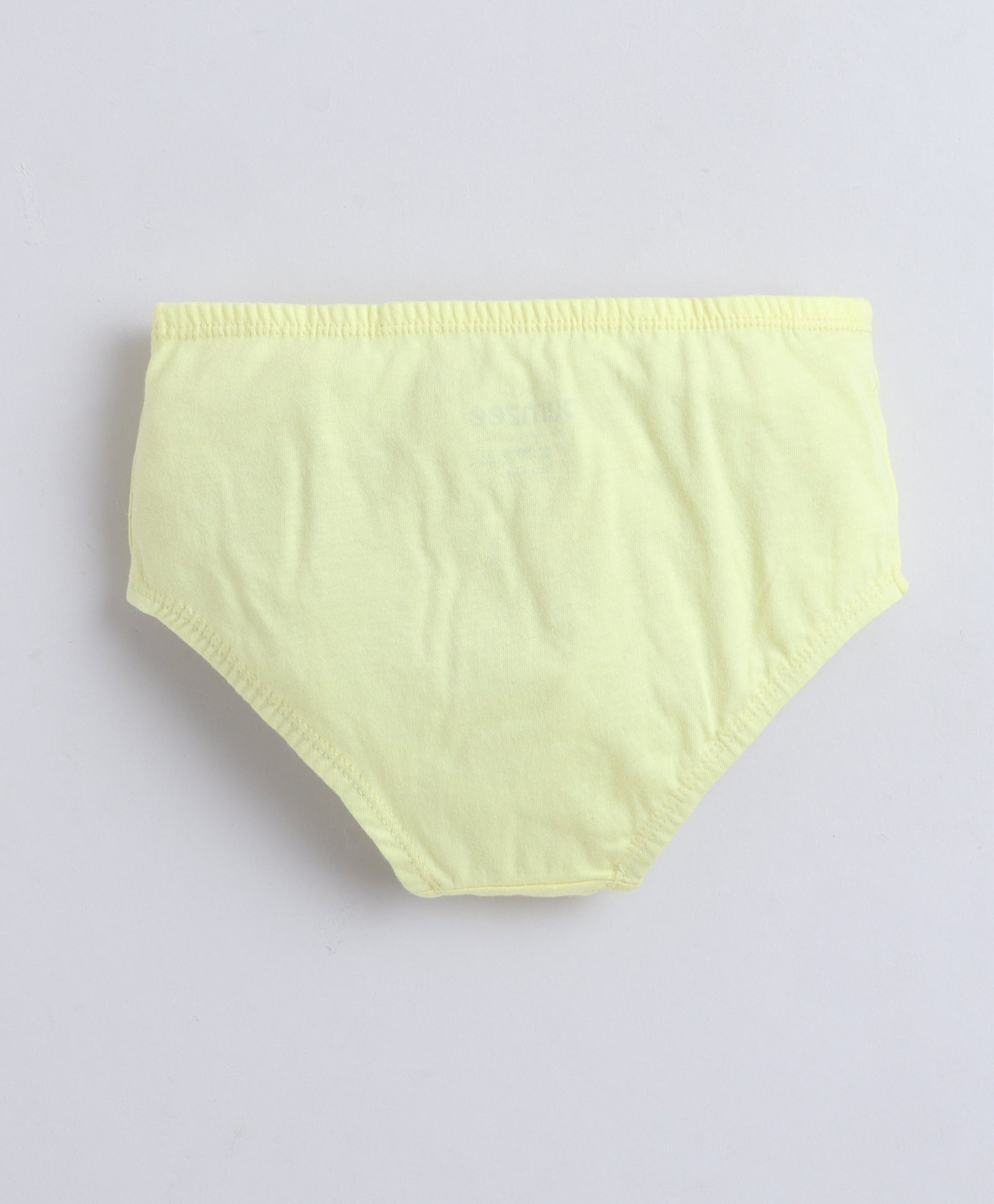 Yellow & Sky Blue Girls Compact Cotton Hipster Pack of 3