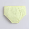 Yellow & Sky Blue Girls Compact Cotton Hipster Pack of 3