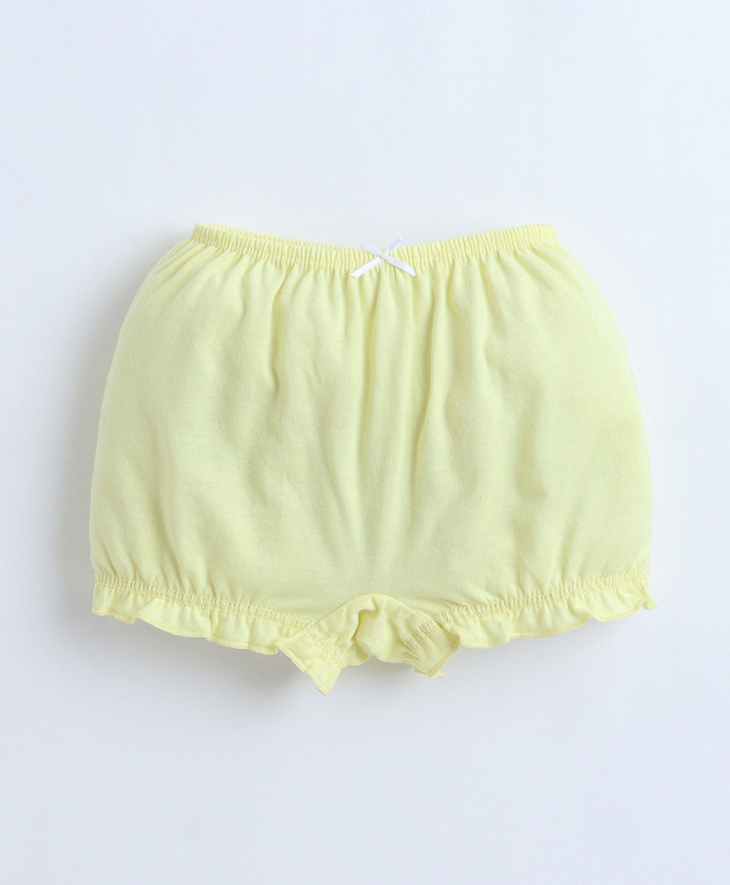 Bumzee Pink & Yellow Bloomers, Pack of 3, Compact Cotton