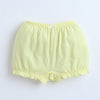 Pink & Yellow Girls Compact Cotton Bloomers Pack of 3