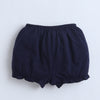 Navy & Mint Green Girls Compact Cotton Bloomers Pack of 3