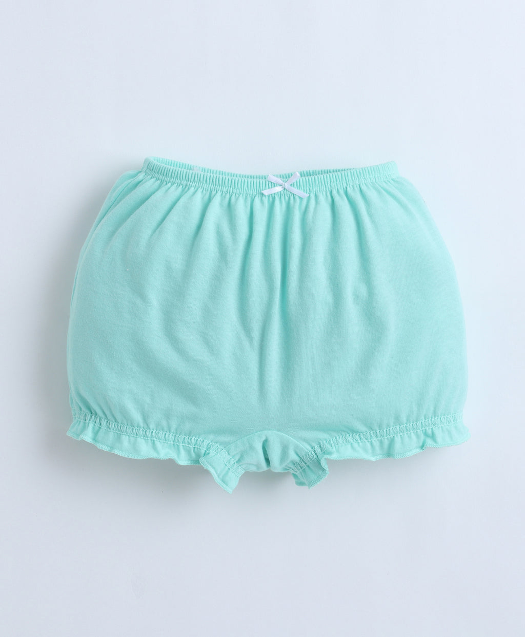 Bumzee Navy & Mint Green Bloomers, Pack of 3, Compact Cotton