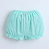 Navy & Mint Green Girls Compact Cotton Bloomers Pack of 3