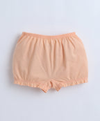 Bumzee Orange & Pink Bloomers, Pack of 3, Compact Cotton