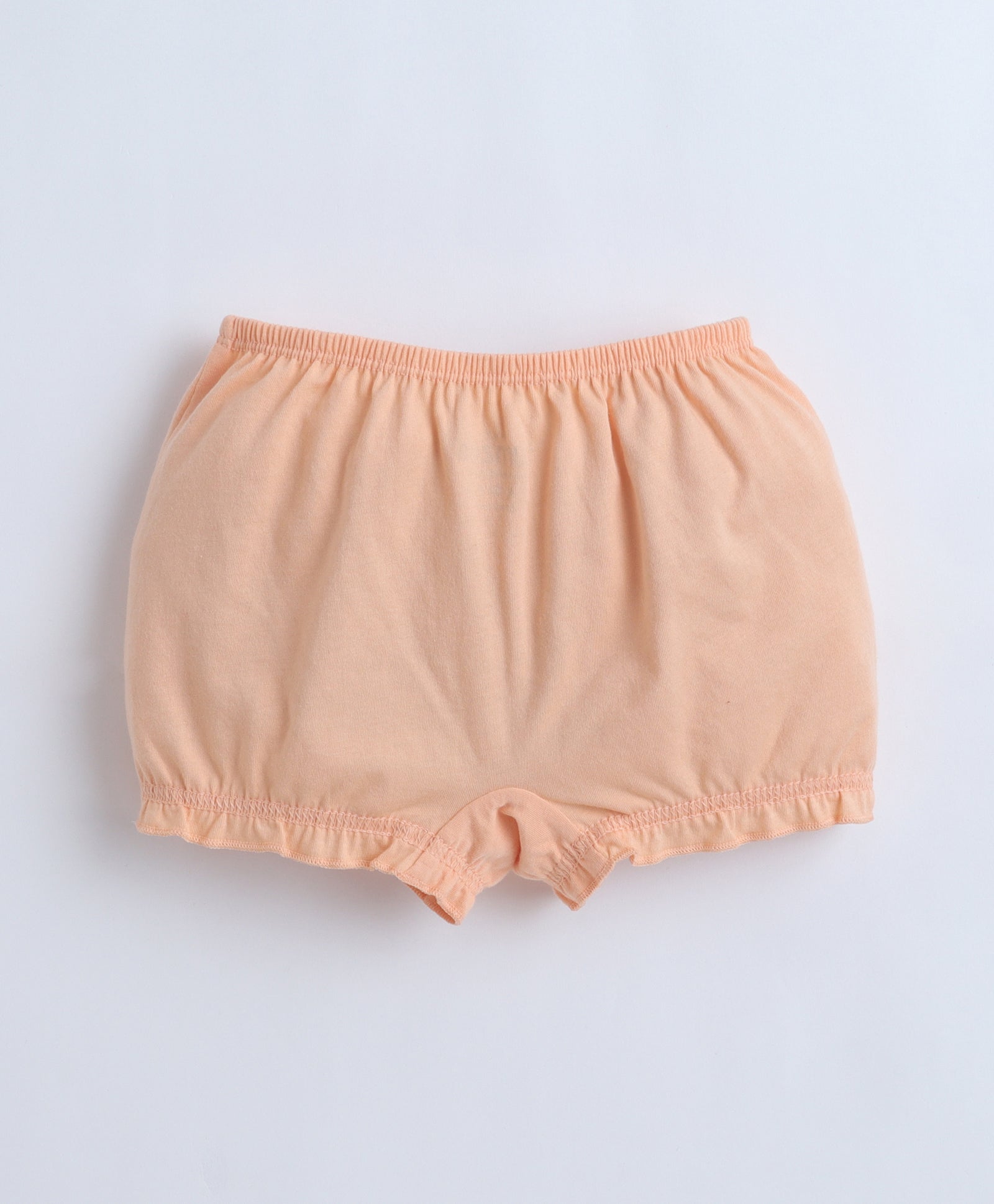 Orange & Pink Girls Compact Cotton Bloomers Pack of 3