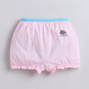 Blue & Pink Girls Compact Cotton Bloomers Pack of 3