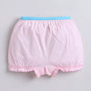 Blue & Pink Girls Compact Cotton Bloomers Pack of 3