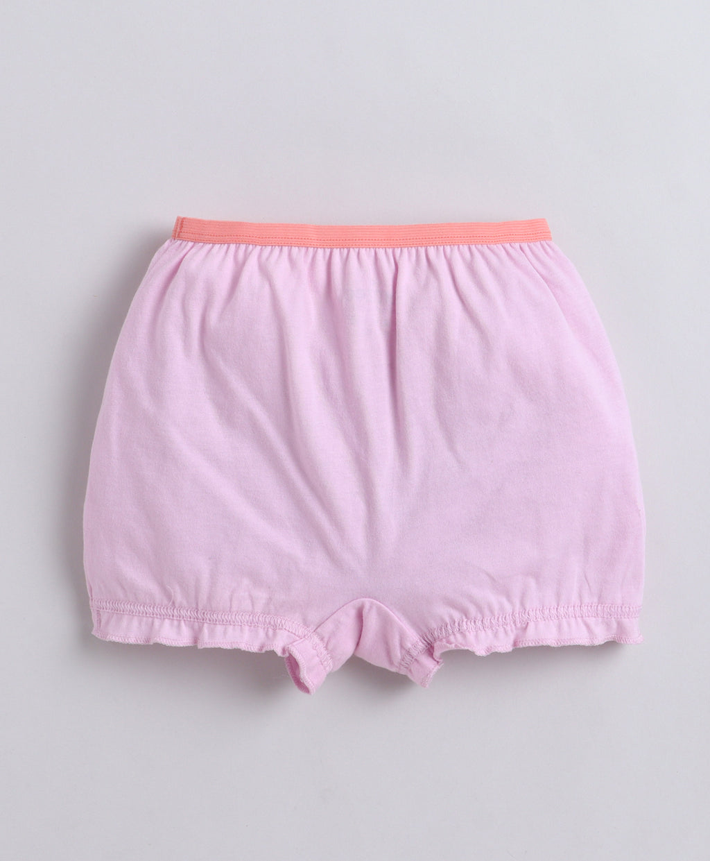 Bumzee Sky Blue & Peach Bloomers, Pack of 3, Compact Cotton