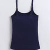 Pink & Navy Girls Cotton Camisole Slip Pack of 3