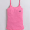Pink & Navy Girls Cotton Camisole Slip Pack of 3