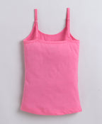 Bumzee Pink & Navy Slip, Pack of 3, Sleeveless, Compact Cotton