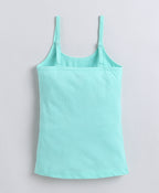 Bumzee Sky Blue & Mint Slip, Pack of 3, Sleeveless, Compact Cotton
