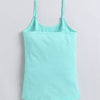 Sky Blue & Mint Girls Cotton Camisole Slip Pack of 3