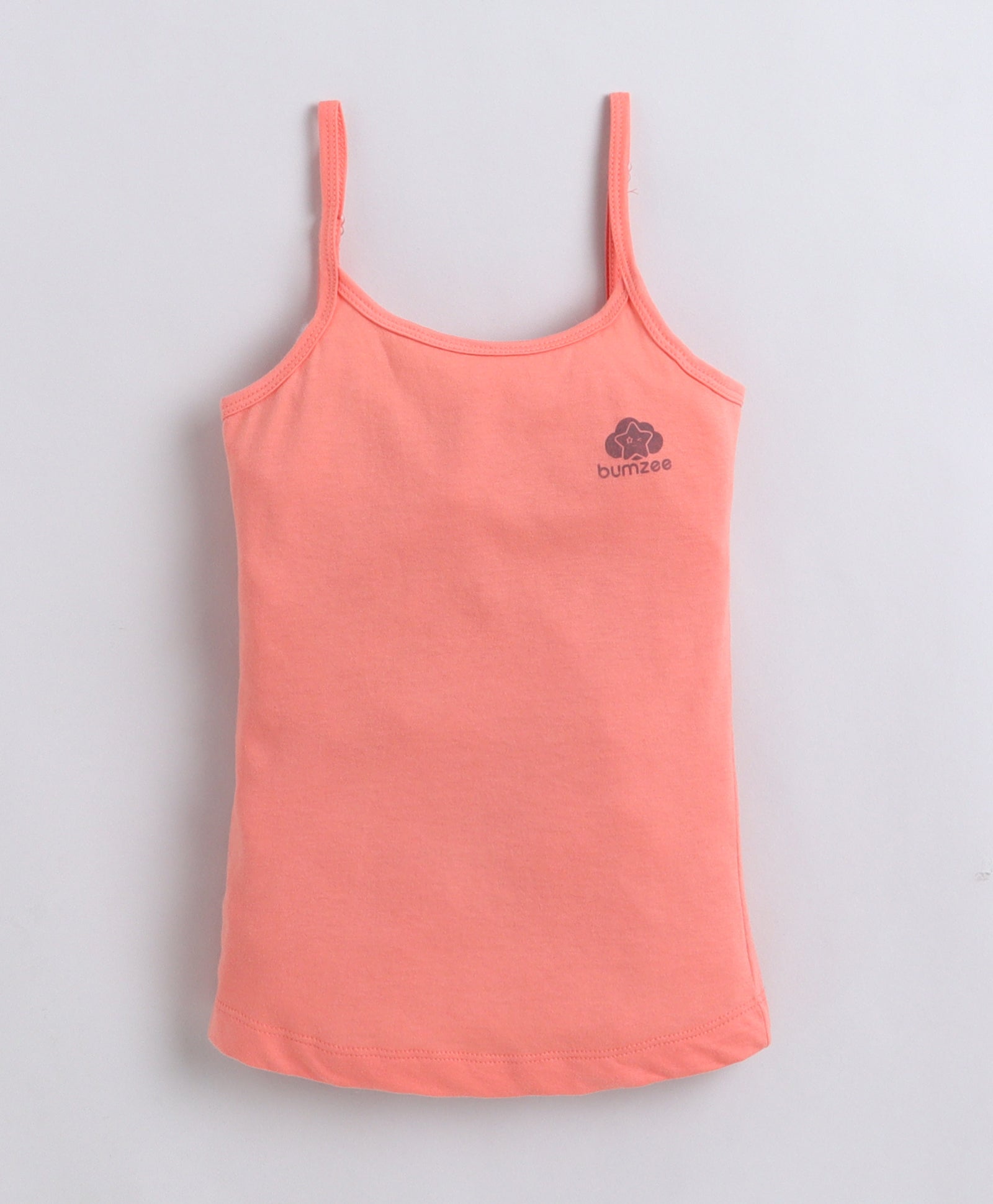 Sky Blue & Mint Girls Cotton Camisole Slip Pack of 3