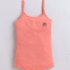 Sky Blue & Mint Girls Cotton Camisole Slip Pack of 3