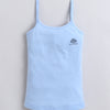 Yellow & Sky Blue Girls Cotton Camisole Slip Pack of 3