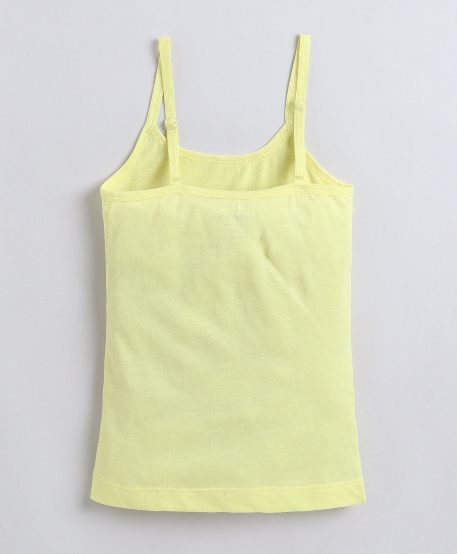 Yellow & Sky Blue Girls Cotton Camisole Slip Pack of 3