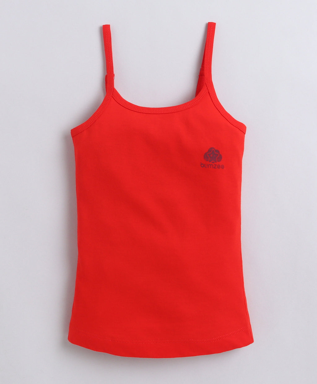 Bumzee Red & Pink Slip, Pack of 3, Sleeveless, Compact Cotton