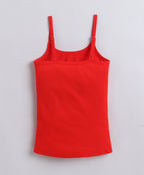 Bumzee Red & Pink Slip, Pack of 3, Sleeveless, Compact Cotton