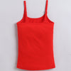 Red & Pink Girls Cotton Camisole Slip Pack of 3