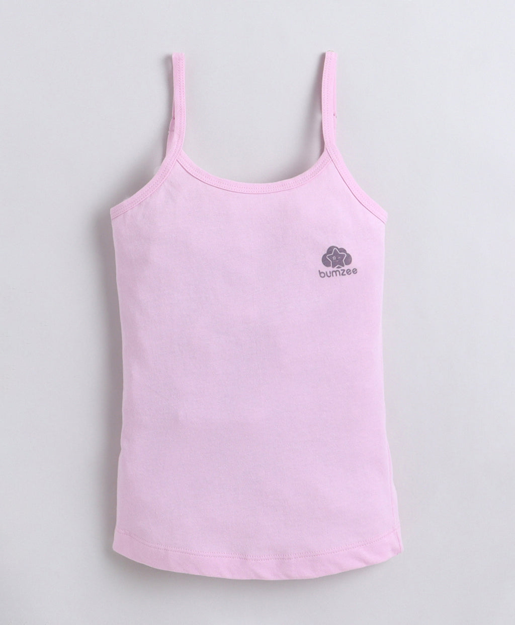 Bumzee Yellow & Lavender Slip, Pack of 3, Sleeveless, Compact Cotton, Camisole (Style Peb11424)