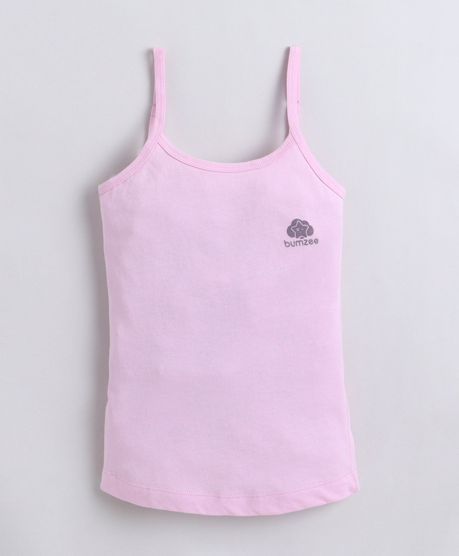 Yellow & Lavender Girls Cotton Camisole Slip Pack of 3