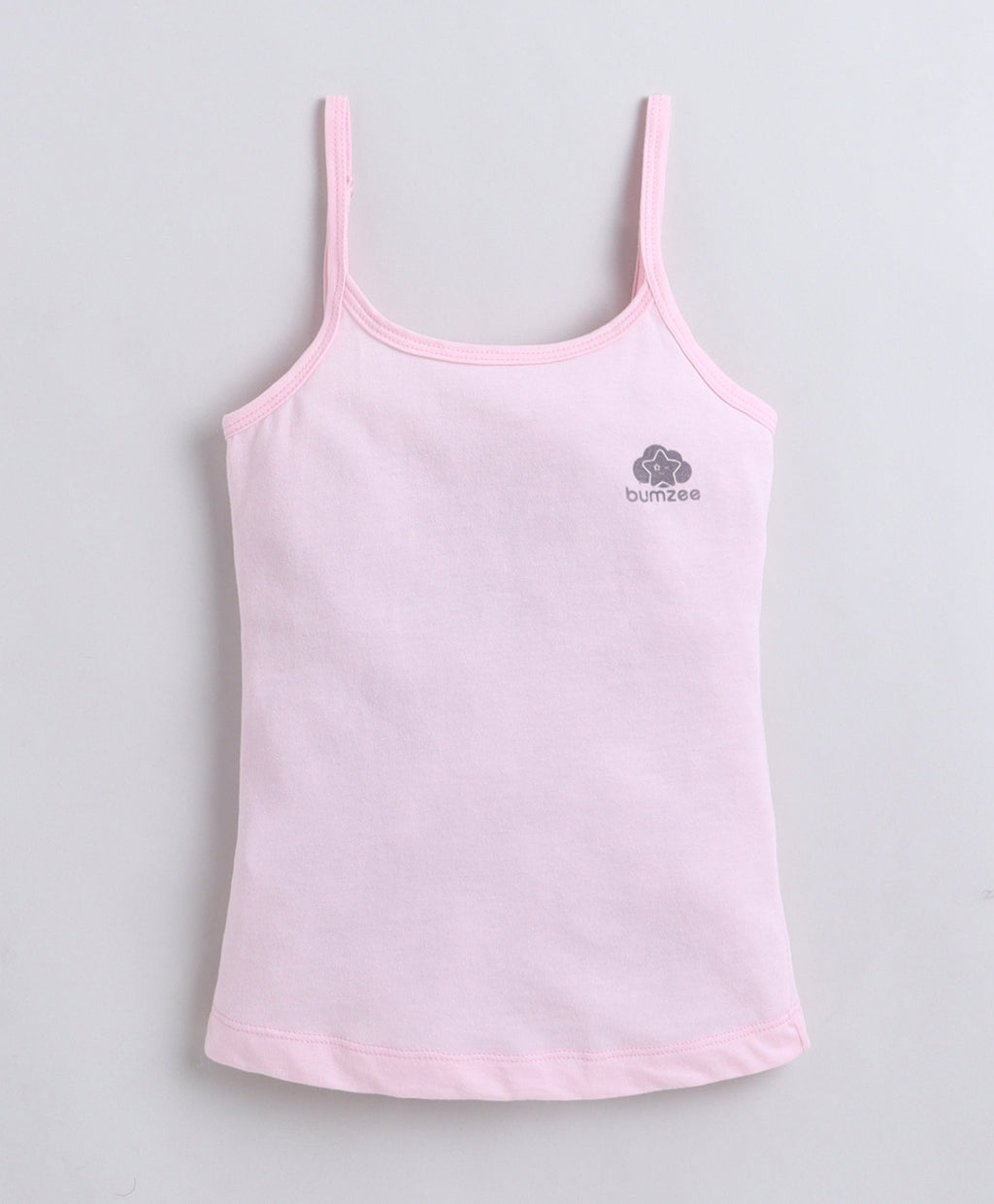 Bumzee Pink & Lavender Slip, Pack of 3, Sleeveless, Compact Cotton