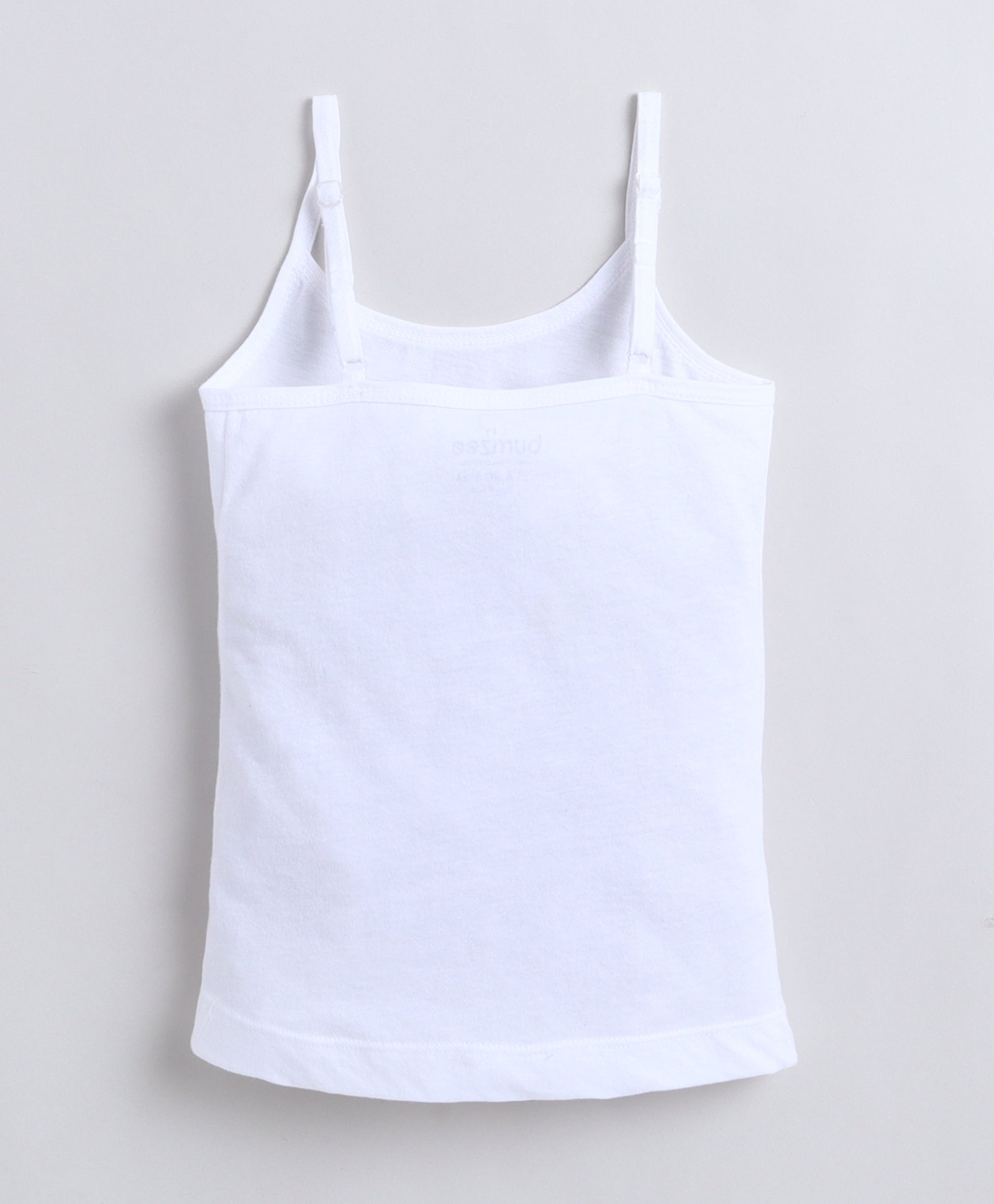 White Girls Cotton Camisole Slip Pack of 3