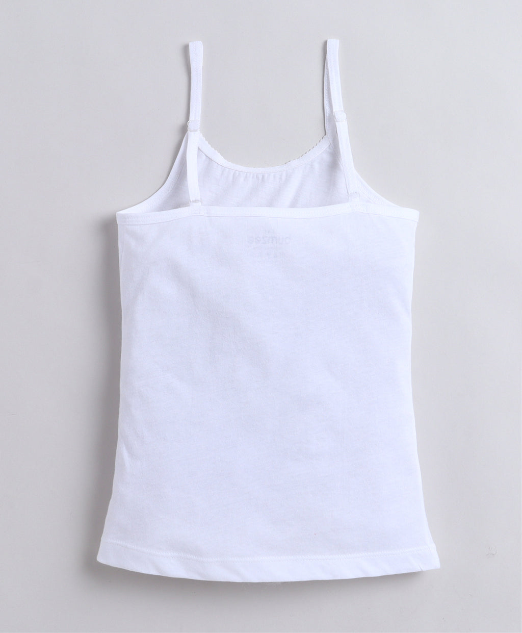 Bumzee White Slip, Pack of 3, Sleeveless, Compact Cotton, Camisole (Style Peb11427)