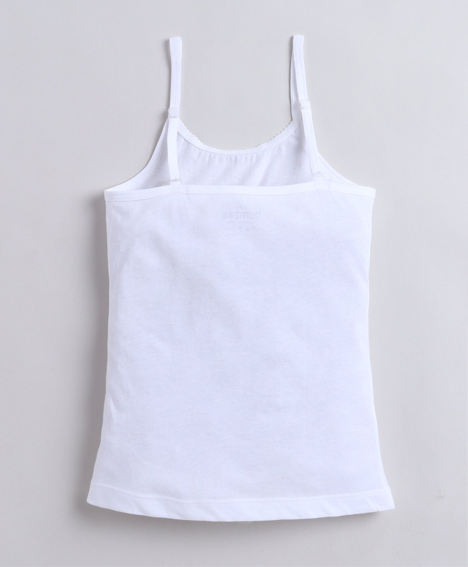 White Girls Cotton Camisole Slip Pack of 3