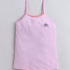 Pink & White Girls Cotton Camisole Slip Pack of 3