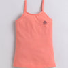 Sky Blue & Mint Green Girls Cotton Camisole Slip Pack of 3