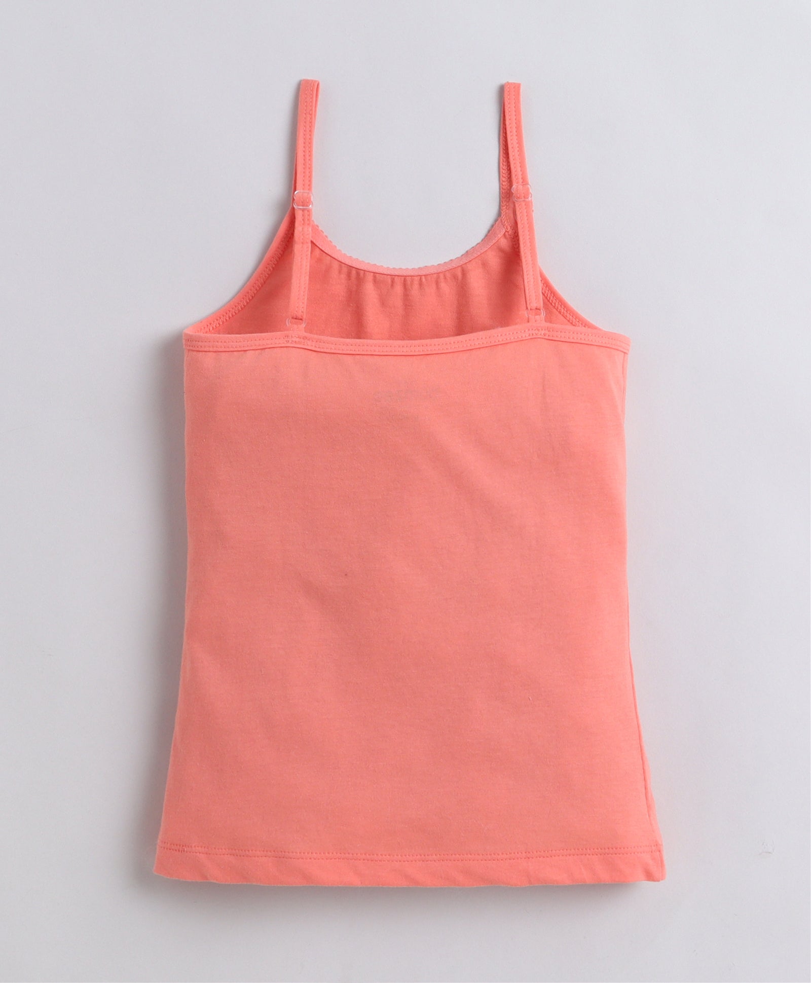 Sky Blue & Mint Green Girls Cotton Camisole Slip Pack of 3