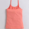 Sky Blue & Mint Green Girls Cotton Camisole Slip Pack of 3