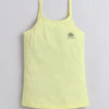 Yellow & Lavender Girls Cotton Camisole Slip Pack of 3
