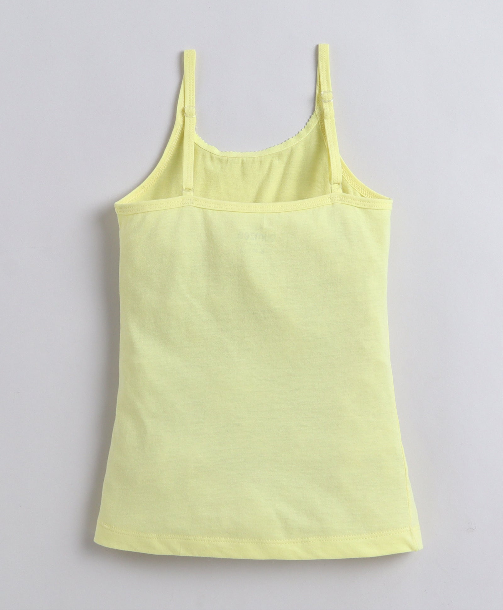 Yellow & Lavender Girls Cotton Camisole Slip Pack of 3