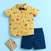 Soft Cotton Shirt & Short Set – Easy Everyday Outfit for Boys | Bumzee