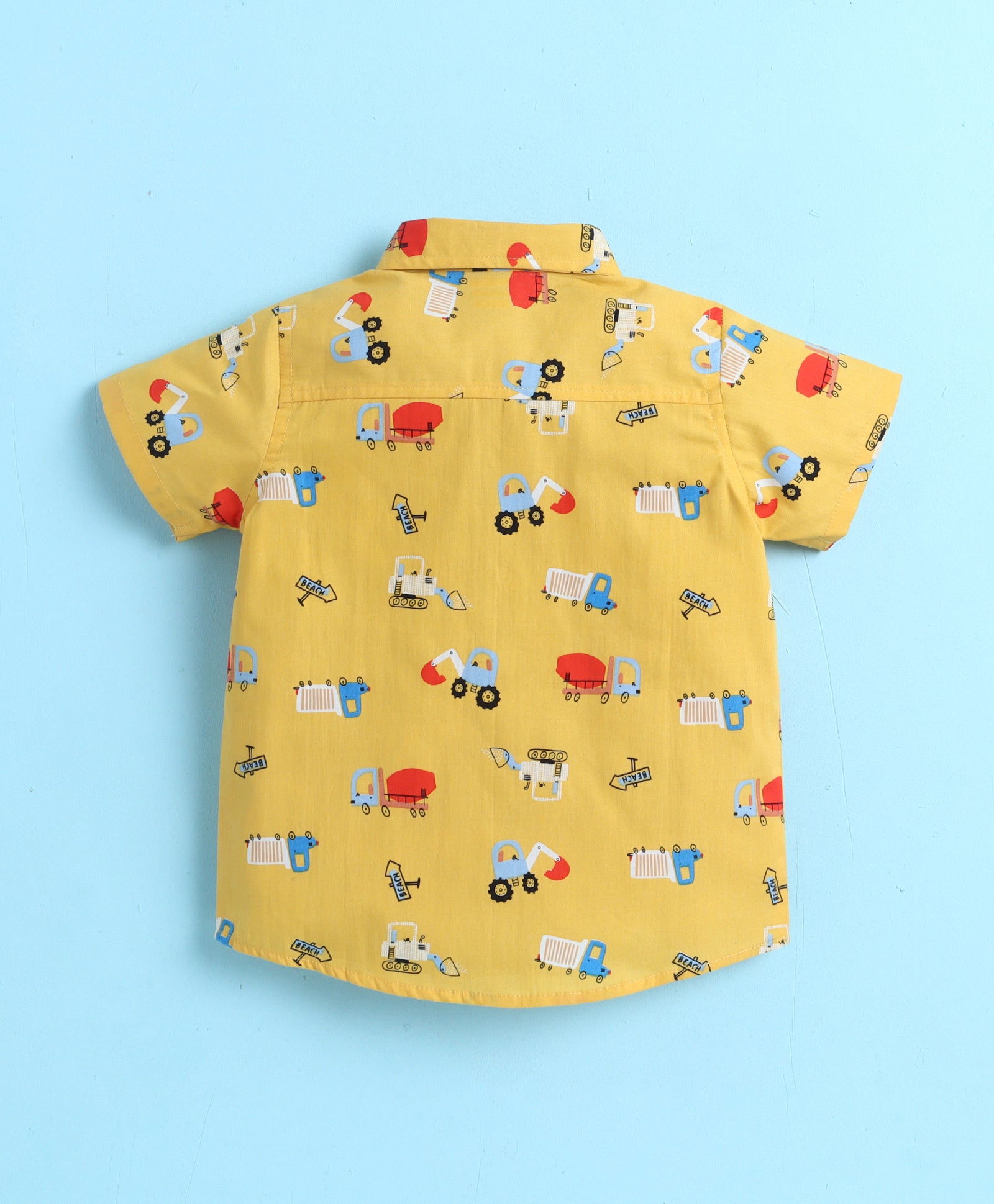 Soft Cotton Shirt & Short Set – Easy Everyday Outfit for Boys | Bumzee
